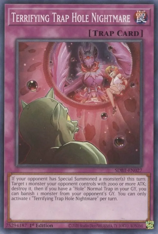 Trappe Cauchemar Terrifiant — Structure Deck: Beware of Traptrix — Yu-Gi-Oh!