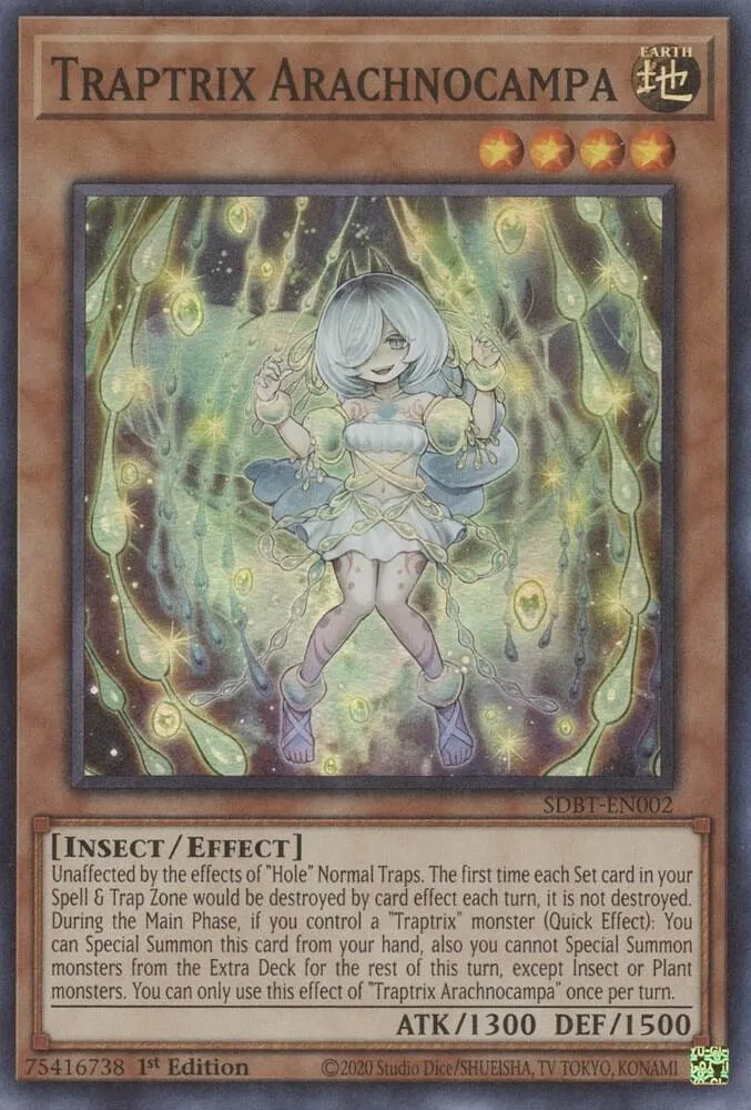 Traptrix Arachnocampa — Structure Deck: Beware of Traptrix — Yu-Gi-Oh!