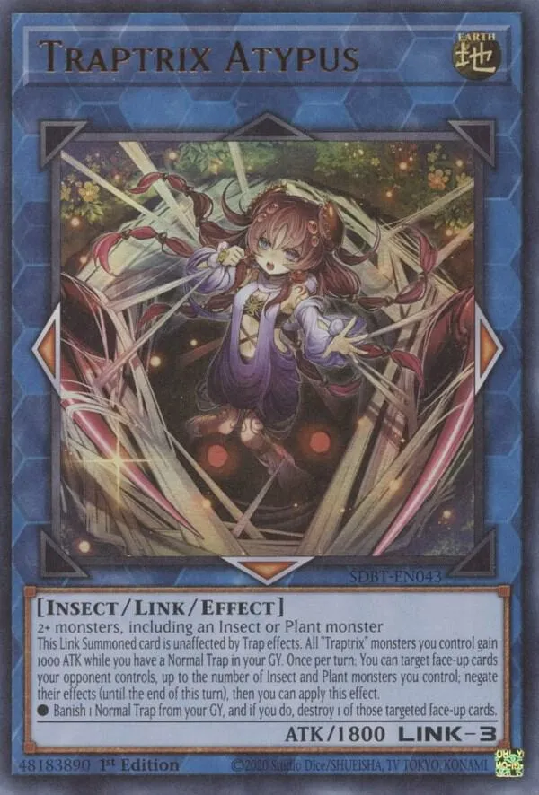Traptrix Atypus — Structure Deck: Beware of Traptrix — Yu-Gi-Oh!