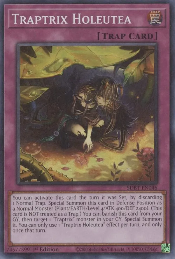 Traptrix Holeutea — Structure Deck: Beware of Traptrix — Yu-Gi-Oh!