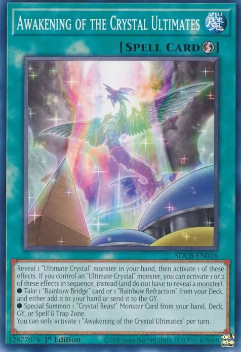 Éveil Ultime du Cristal — Structure Deck: Legend of the Crystal Beasts — Yu-Gi-Oh!