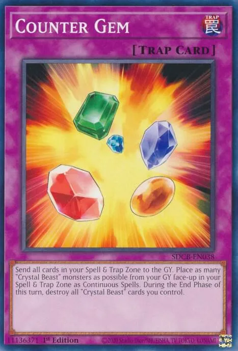 Contre Gemme — Structure Deck: Legend of the Crystal Beasts — Yu-Gi-Oh!
