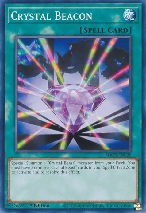 Balise de Cristal — Structure Deck: Legend of the Crystal Beasts — Yu-Gi-Oh!