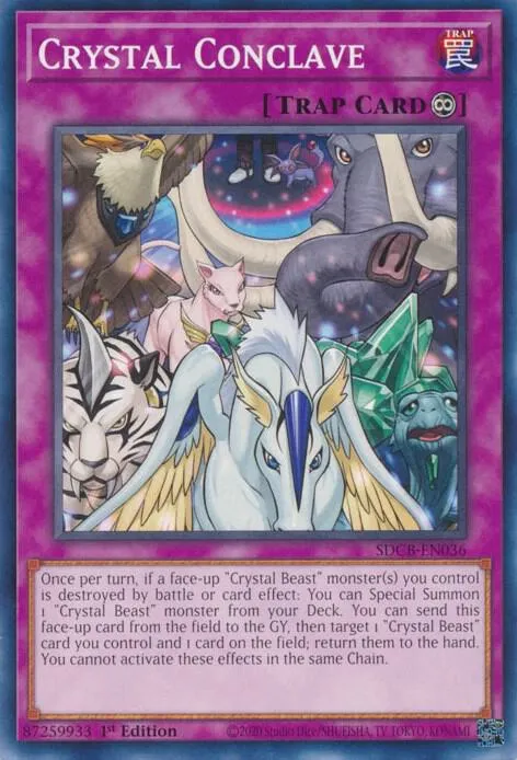 Conclave du Cristal — Structure Deck: Legend of the Crystal Beasts — Yu-Gi-Oh!