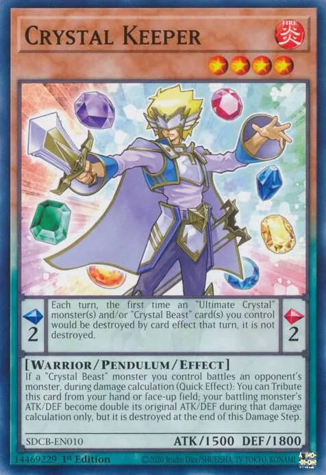 Garde du Cristal — Structure Deck: Legend of the Crystal Beasts — Yu-Gi-Oh!