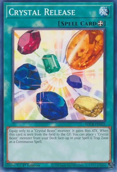 Libération du Cristal — Structure Deck: Legend of the Crystal Beasts — Yu-Gi-Oh!