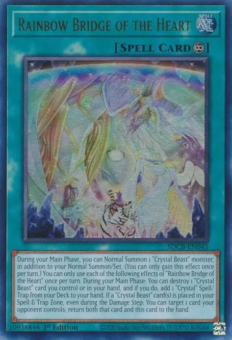 Rainbow Bridge of the Heart — Structure Deck: Legend of the Crystal Beasts — Yu-Gi-Oh!