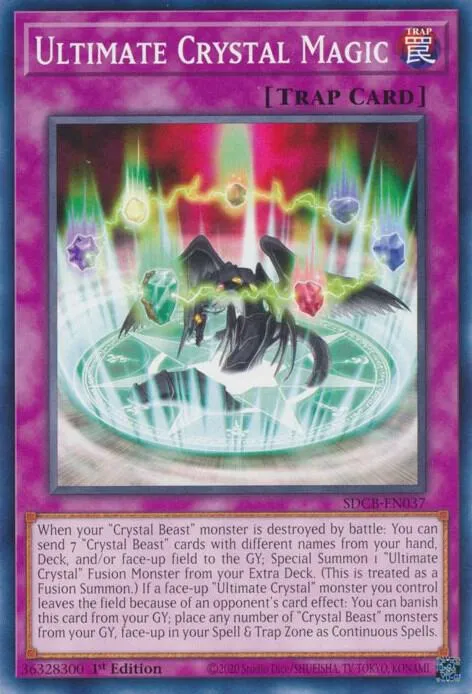 Magie du Cristal Ultime — Structure Deck: Legend of the Crystal Beasts — Yu-Gi-Oh!