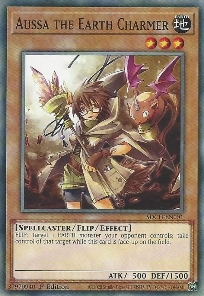 Aussa la Charmeuse de Terre — Structure Deck: Spirit Charmers — Yu-Gi-Oh!