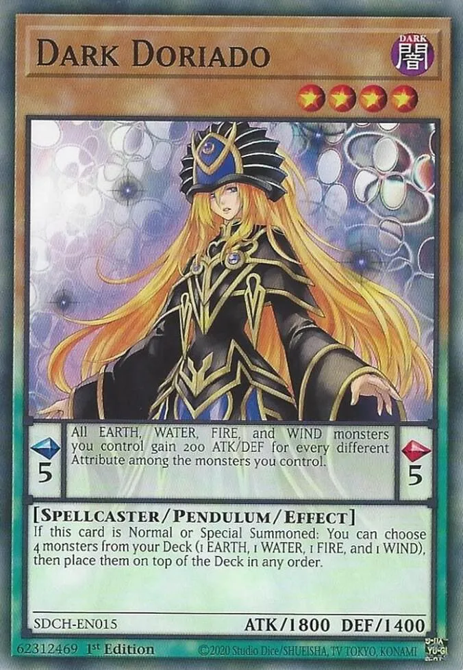 Doriado des Ténèbres — Structure Deck: Spirit Charmers — Yu-Gi-Oh!
