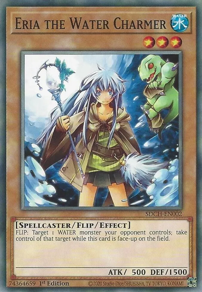 Eria la Charmeuse d'Eau — Structure Deck: Spirit Charmers — Yu-Gi-Oh!
