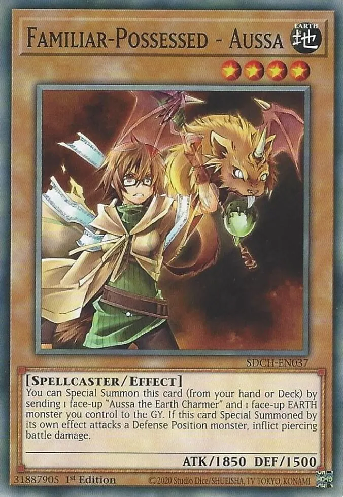Aussa - Familier Possédé — Structure Deck: Spirit Charmers — Yu-Gi-Oh!
