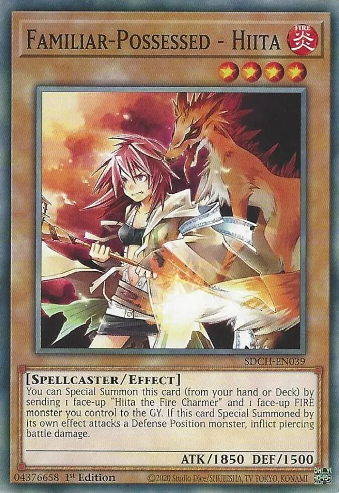 Hiita - Familier Possédé — Structure Deck: Spirit Charmers — Yu-Gi-Oh!