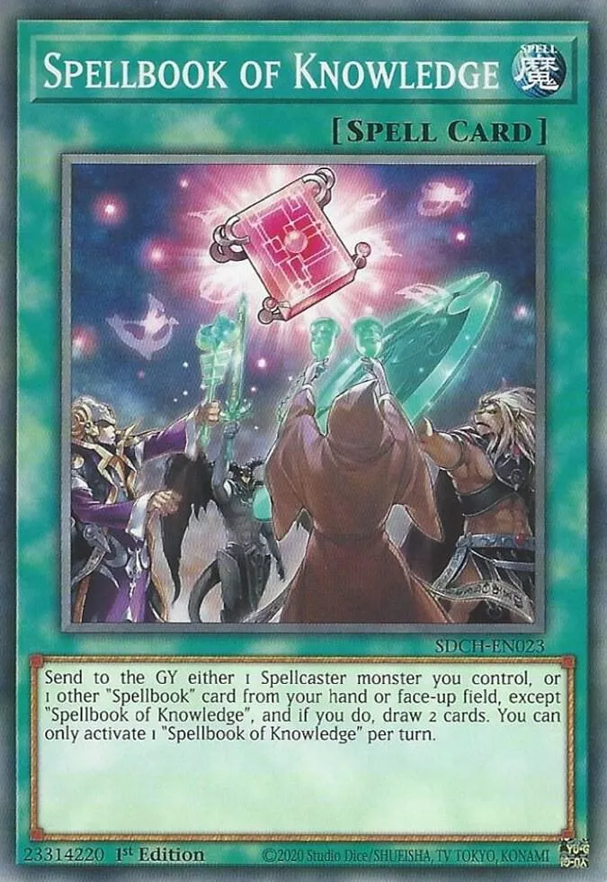 Spellbook of Knowledge — Structure Deck: Spirit Charmers — Yu-Gi-Oh!