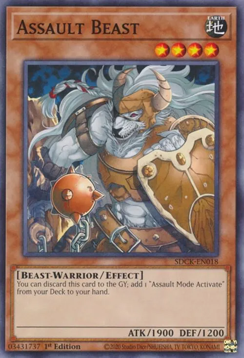 Assault Beast — Structure Deck: The Crimson King — Yu-Gi-Oh!
