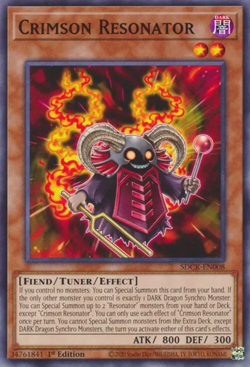 Crimson Resonator — Structure Deck: The Crimson King — Yu-Gi-Oh!