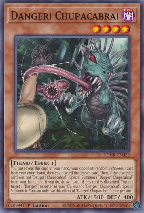 Danger ! Chupacabra ! — Structure Deck: The Crimson King — Yu-Gi-Oh!