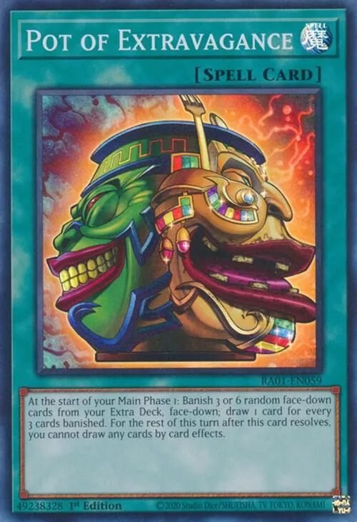 Pot de l'Extravagance — Structure Deck: The Crimson King — Yu-Gi-Oh!