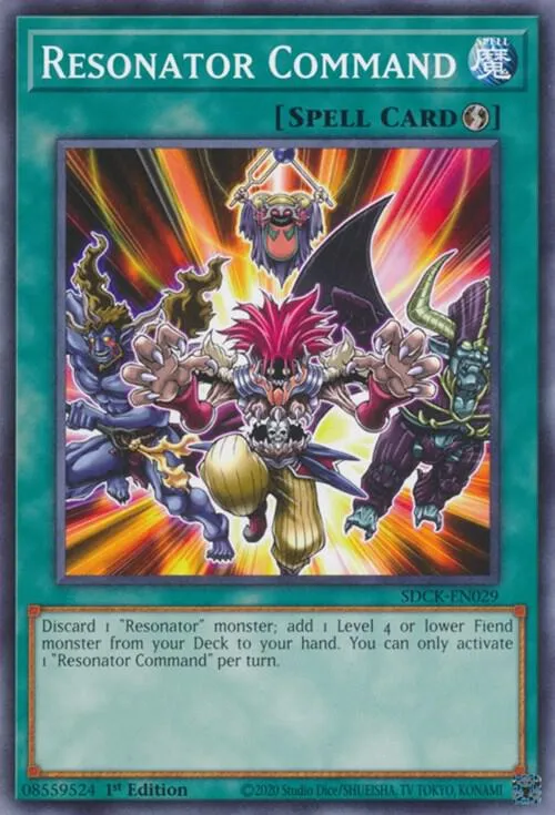 Ordre du Diapason — Structure Deck: The Crimson King — Yu-Gi-Oh!