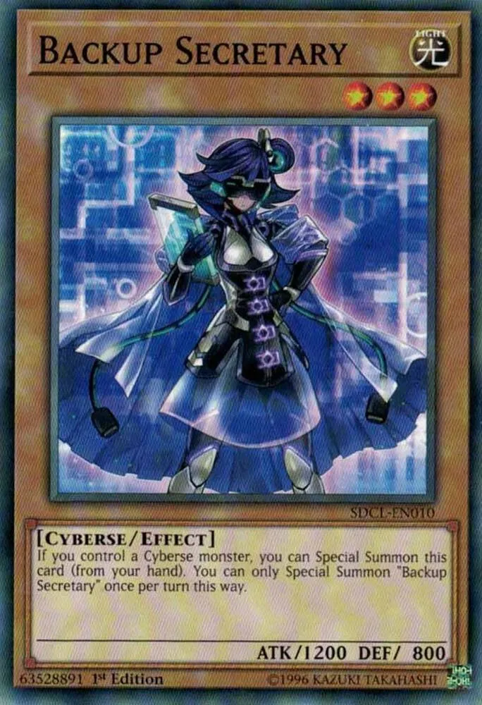 Secrétaire de Sauvegarde — Structure Deck: Cyberse Link — Yu-Gi-Oh!