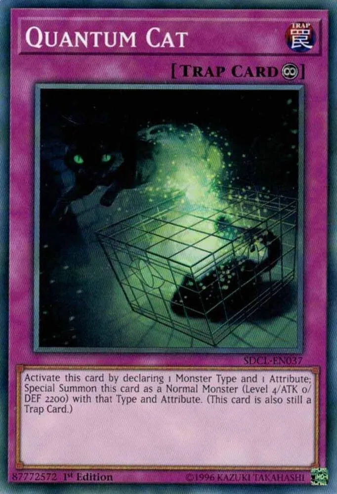 Quantum Cat — Structure Deck: Cyberse Link — Yu-Gi-Oh!