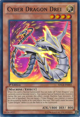 Cyber Dragon Drei — Structure Deck: Cyber Dragon Revolution — Yu-Gi-Oh!