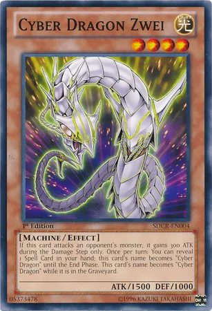 Cyber Dragon Zwei — Structure Deck: Cyber Dragon Revolution — Yu-Gi-Oh!