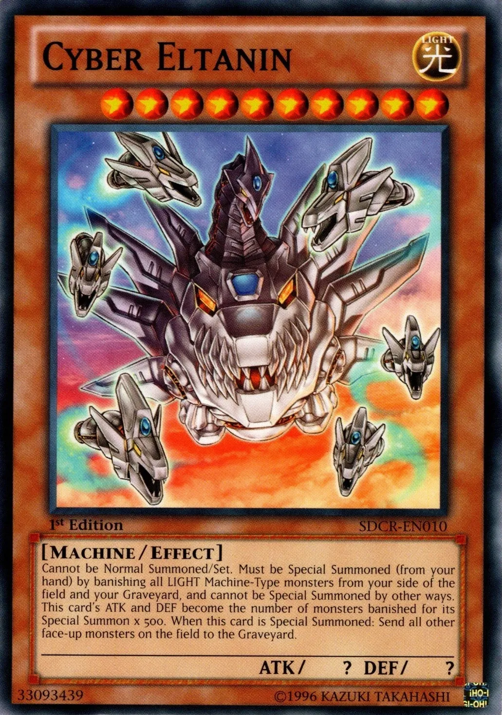 Cyber Eltanin — Structure Deck: Cyber Dragon Revolution — Yu-Gi-Oh!