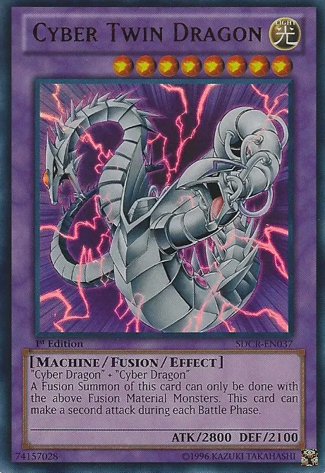 Cyber Twin Dragon — Structure Deck: Cyber Dragon Revolution — Yu-Gi-Oh!