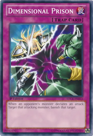Dimensional Prison — Structure Deck: Cyber Dragon Revolution — Yu-Gi-Oh!