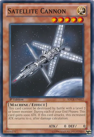 Satellite Cannon — Structure Deck: Cyber Dragon Revolution — Yu-Gi-Oh!