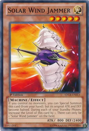 Solar Wind Jammer — Structure Deck: Cyber Dragon Revolution — Yu-Gi-Oh!
