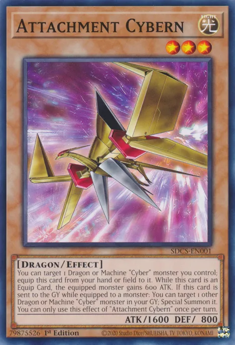 Attachment Cybern — Structure Deck: Cyber Strike — Yu-Gi-Oh!