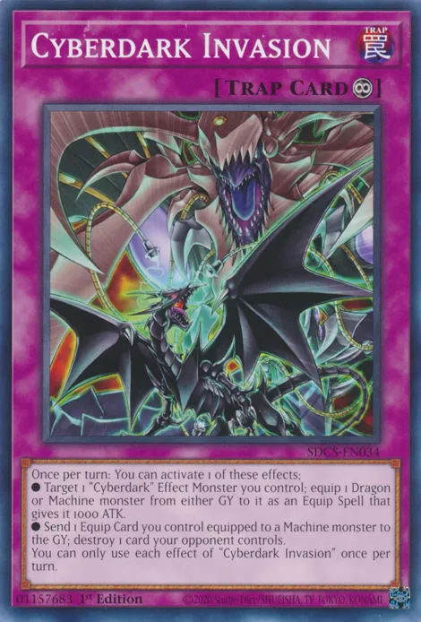 Invasion Cyberténébreuse — Structure Deck: Cyber Strike — Yu-Gi-Oh!