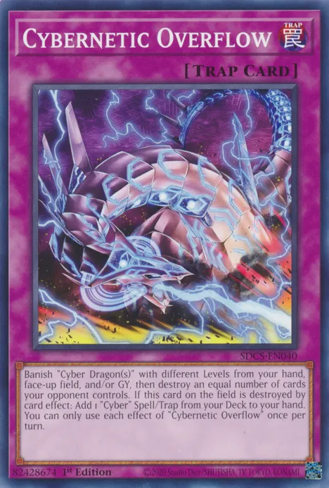 Débordement Cybernétique — Structure Deck: Cyber Strike — Yu-Gi-Oh!