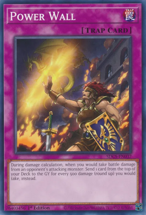 Mur de Puissance — Structure Deck: Cyber Strike — Yu-Gi-Oh!