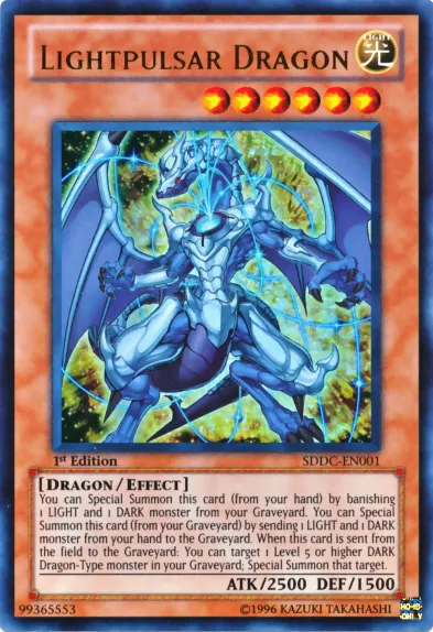 Lightpulsar Dragon — Structure Deck: Dragons Collide — Yu-Gi-Oh!