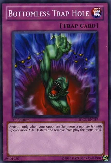 Bottomless Trap Hole — Structure Deck: Dragunity Legion — Yu-Gi-Oh!