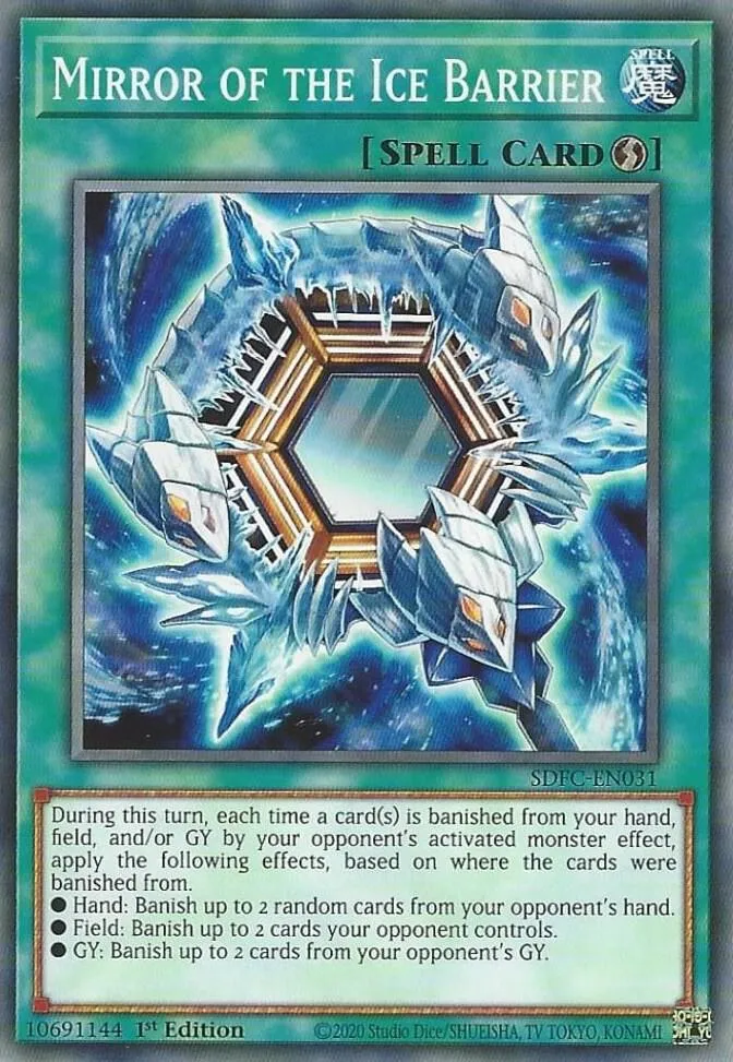 Mirror of the Ice Barrier — Structure Deck: Freezing Chains — Yu-Gi-Oh!