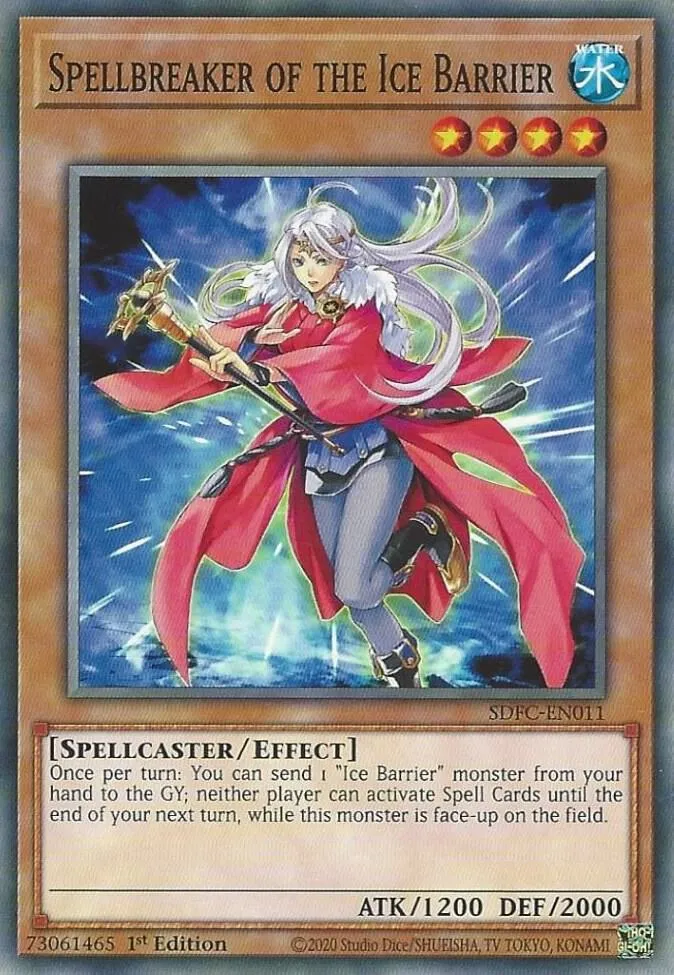 Archimage de la Barrière de Glace — Structure Deck: Freezing Chains — Yu-Gi-Oh!