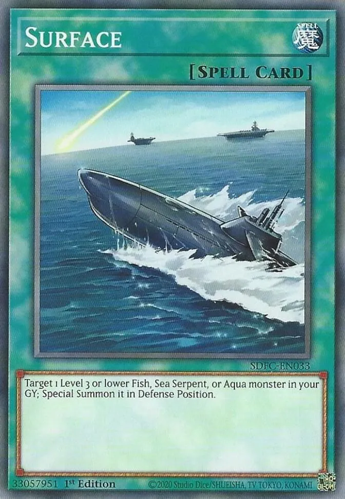 Surface — Structure Deck: Freezing Chains — Yu-Gi-Oh!