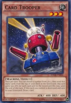 Soldat de Carte — Structure Deck: Geargia Rampage — Yu-Gi-Oh!