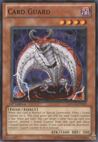 Garde des Cartes — Structure Deck: Gates of the Underworld — Yu-Gi-Oh!