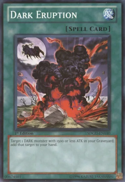 Éruption des Ténèbres — Structure Deck: Gates of the Underworld — Yu-Gi-Oh!