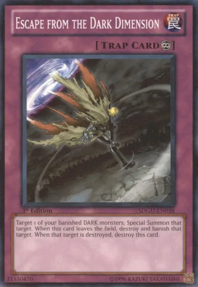 Délivrance de la Dimension des Ténèbres — Structure Deck: Gates of the Underworld — Yu-Gi-Oh!