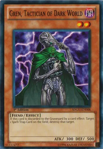 Gren, Stratège du Monde Ténébreux — Structure Deck: Gates of the Underworld — Yu-Gi-Oh!
