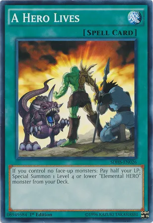 Héros Vivant — Structure Deck: HERO Strike — Yu-Gi-Oh!