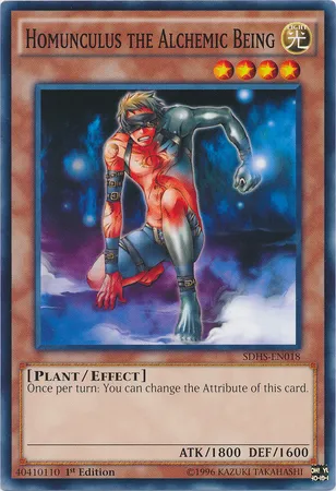 Homunculus, l'Etre Alchimique — Structure Deck: HERO Strike — Yu-Gi-Oh!