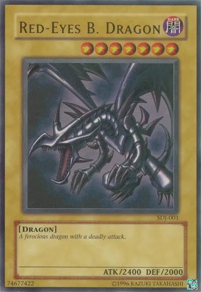 Red-Eyes Black Dragon — Starter Deck: Joey - Unlimited — Yu-Gi-Oh!
