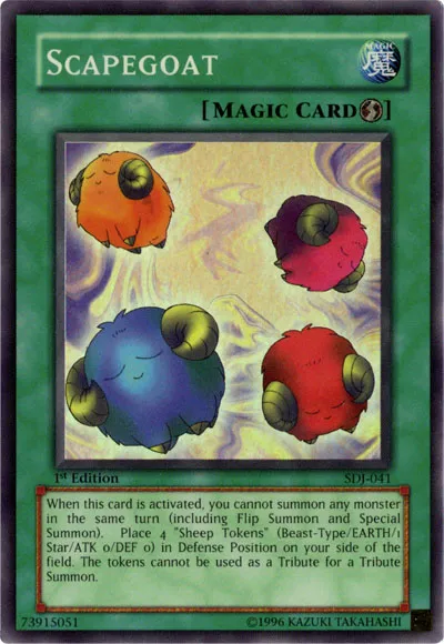 Scapegoat — Starter Deck: Joey — Yu-Gi-Oh!